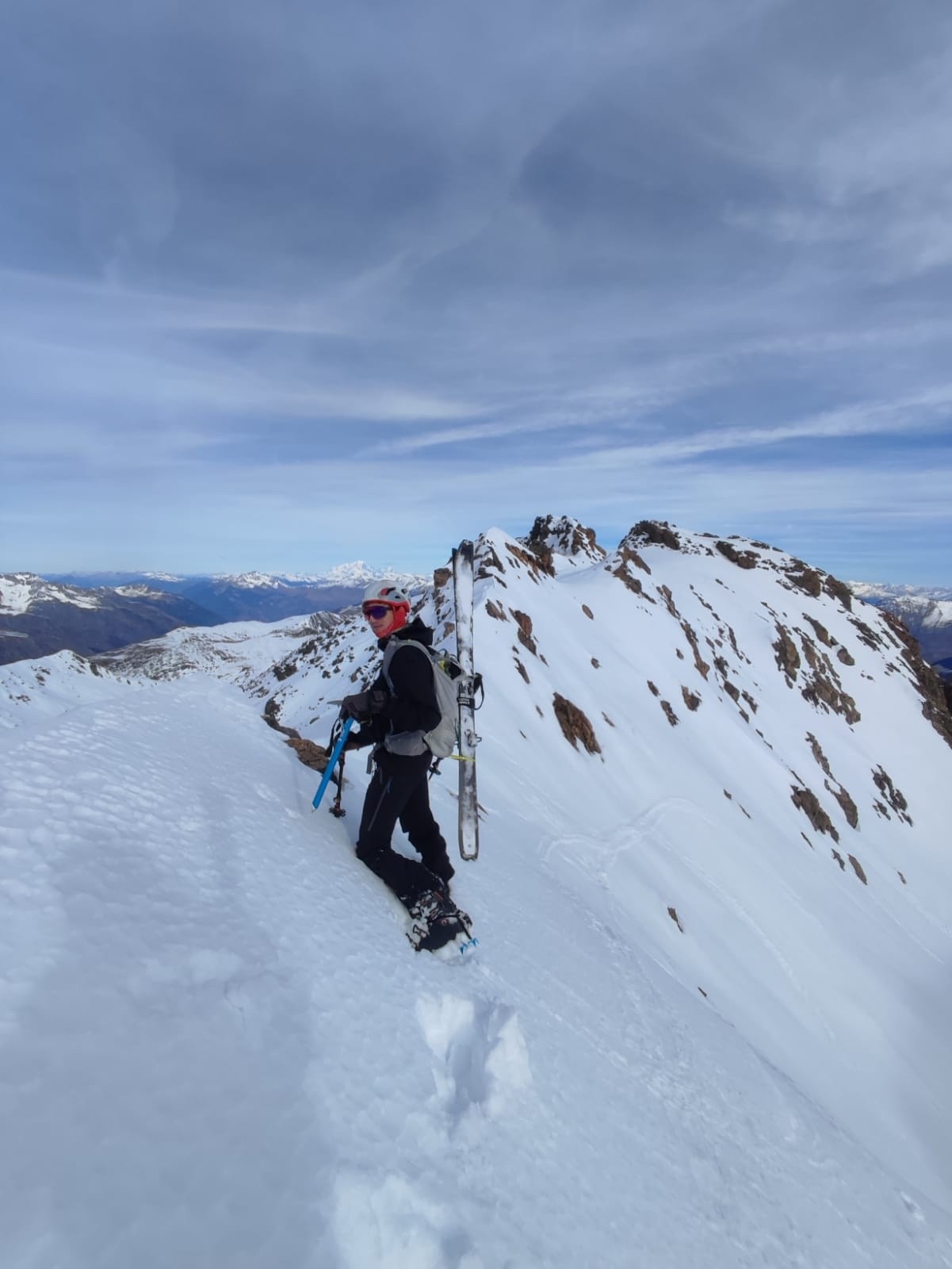 Arrête entre le Dôme et l'Aiguille