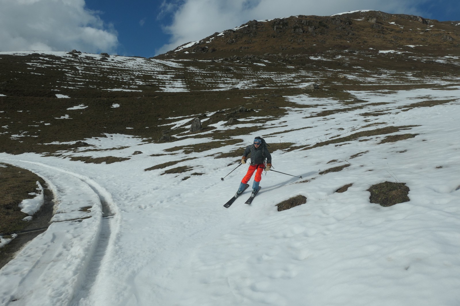 Jusqu'à la limite de l'enneigement continu  