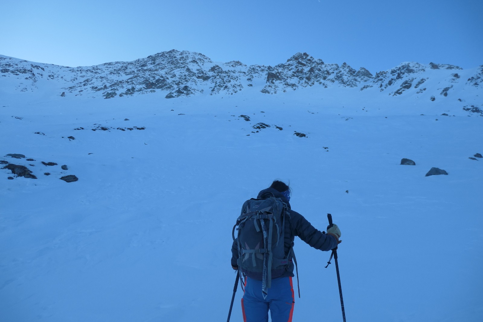 Sous la face Nord du Rey 