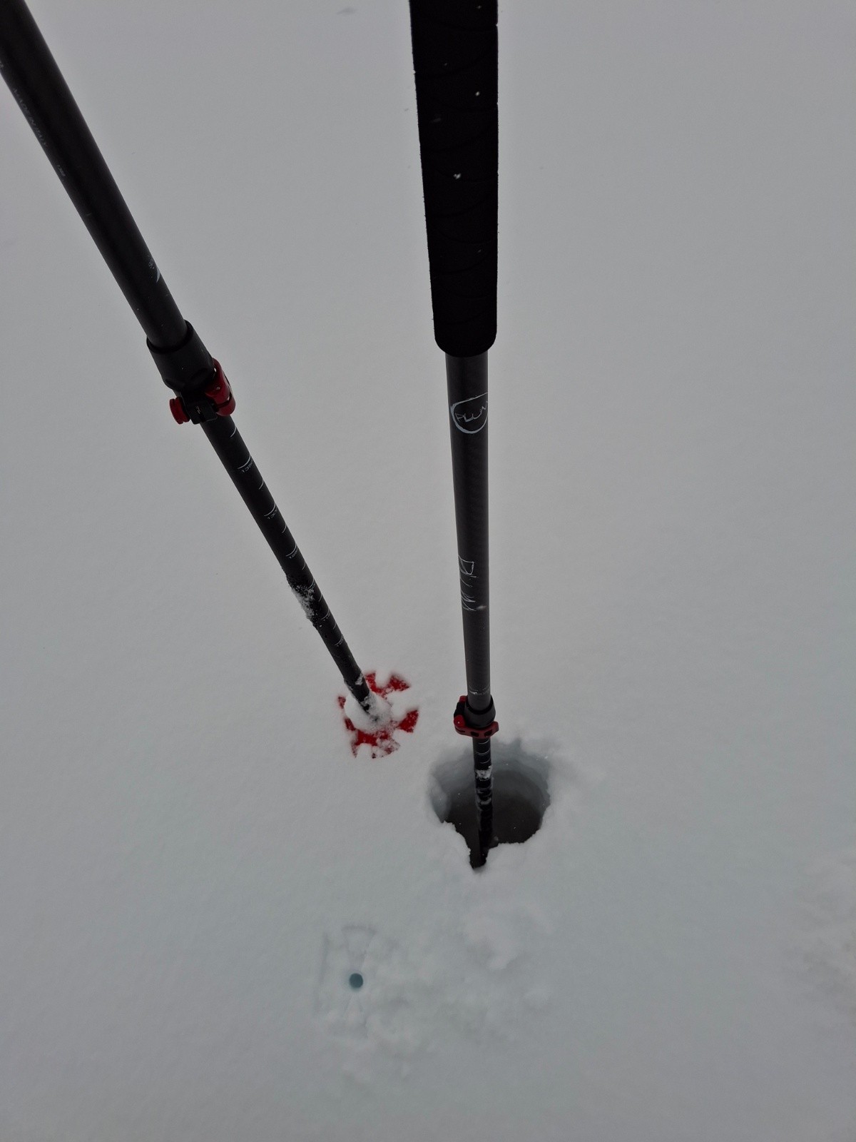 Sur le replat vers 2700m sous le col de Prelles 