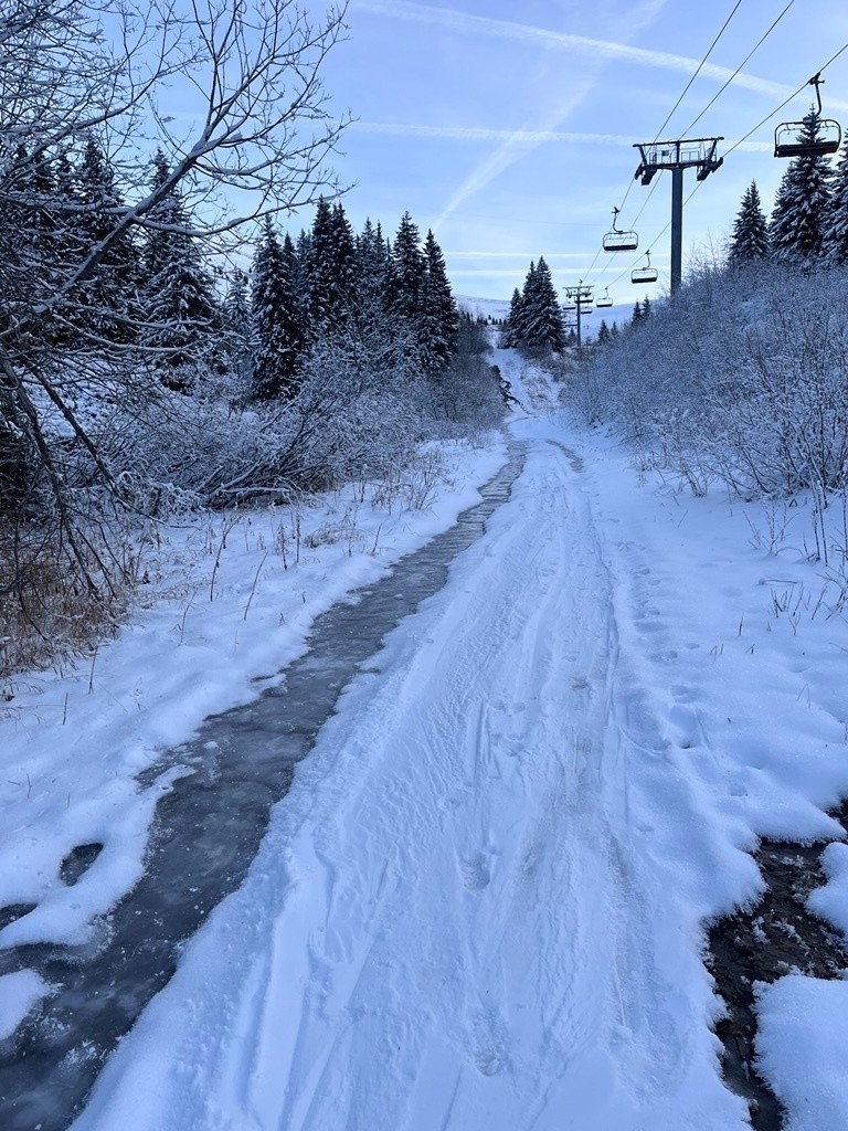 dernier bout avec glace