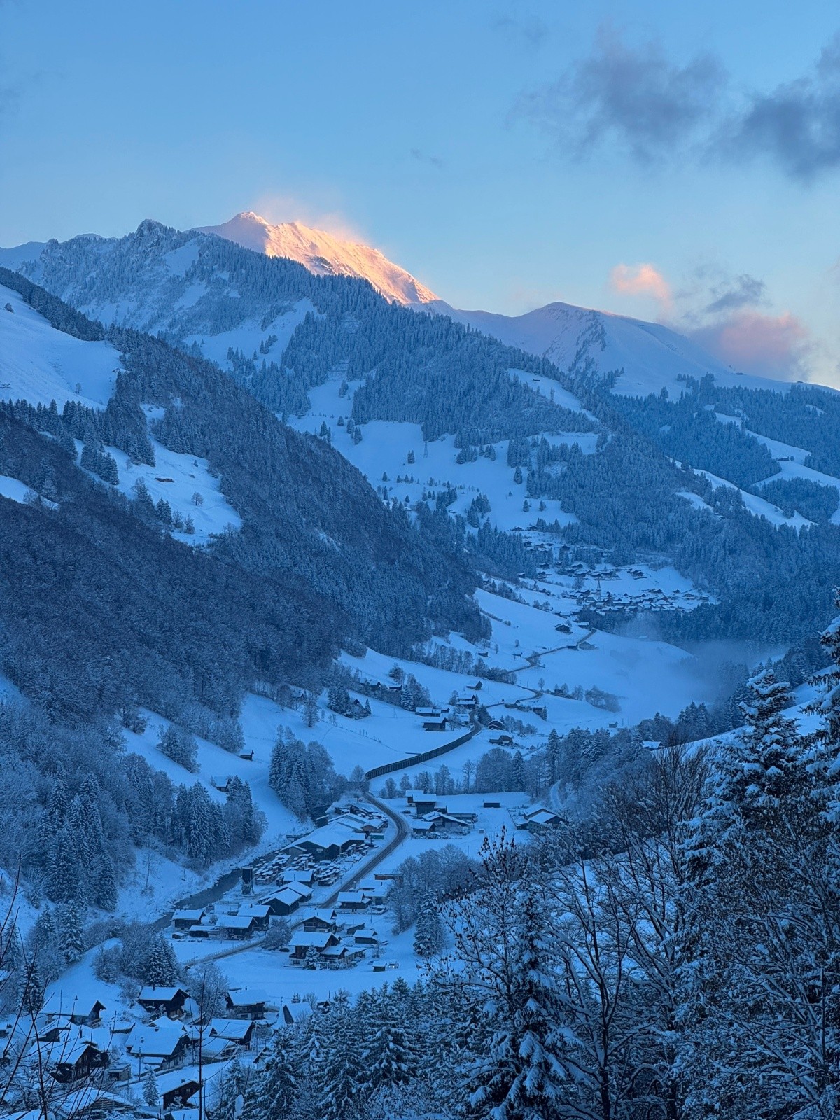 #5 Aube sur la vallée de la Jogne / Jaun Aube sur la vallée de la Jogne / Jaun