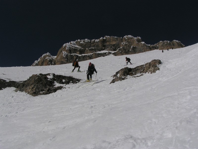 Anne Cé : L'étroiture à ne pas louper à la descente