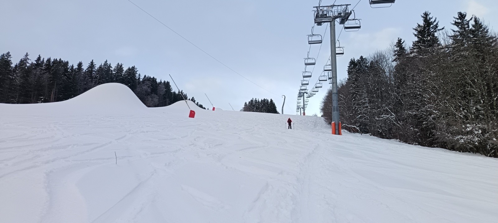  Y'a plus bucolique comme montée, mais peu de monde 