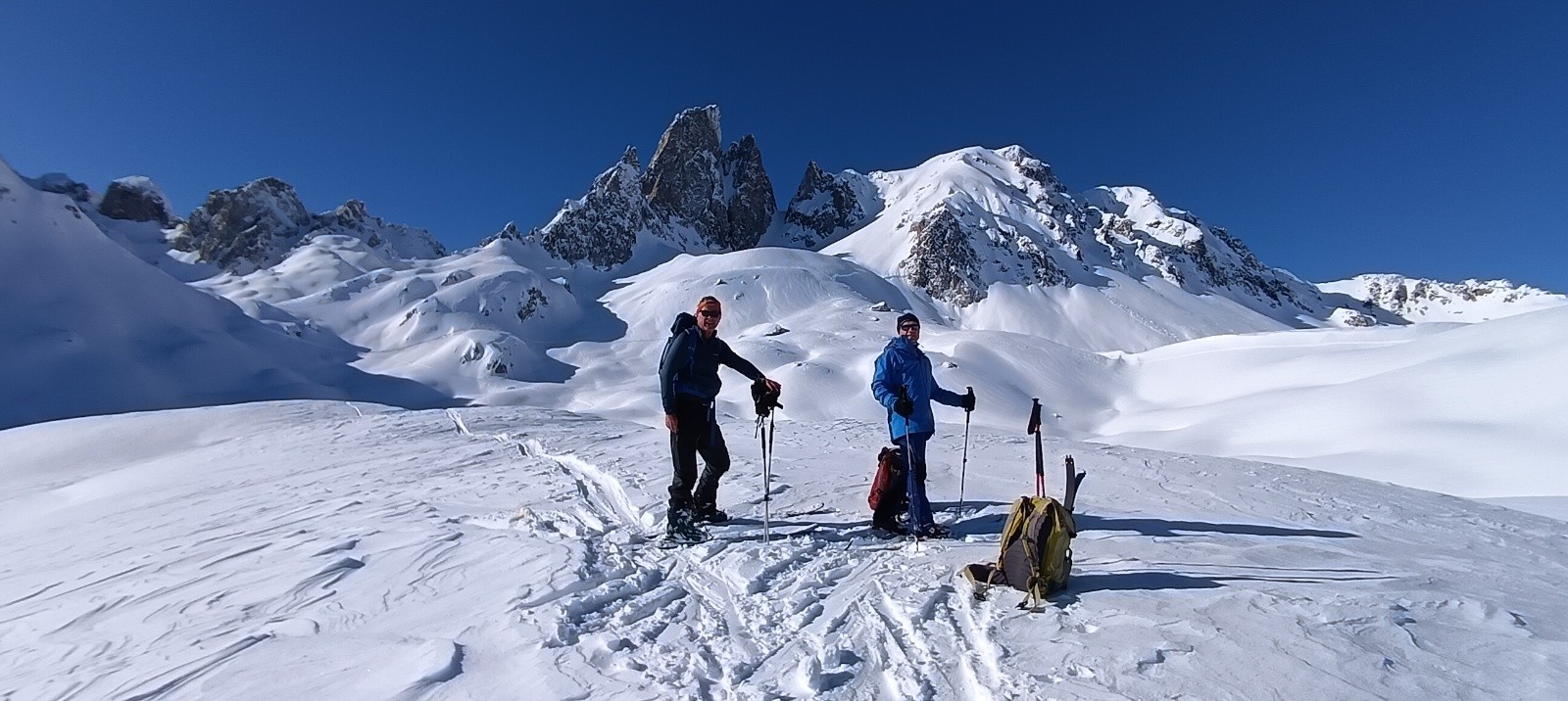  Col de la Valette, aiguilles de la Balme à droite 