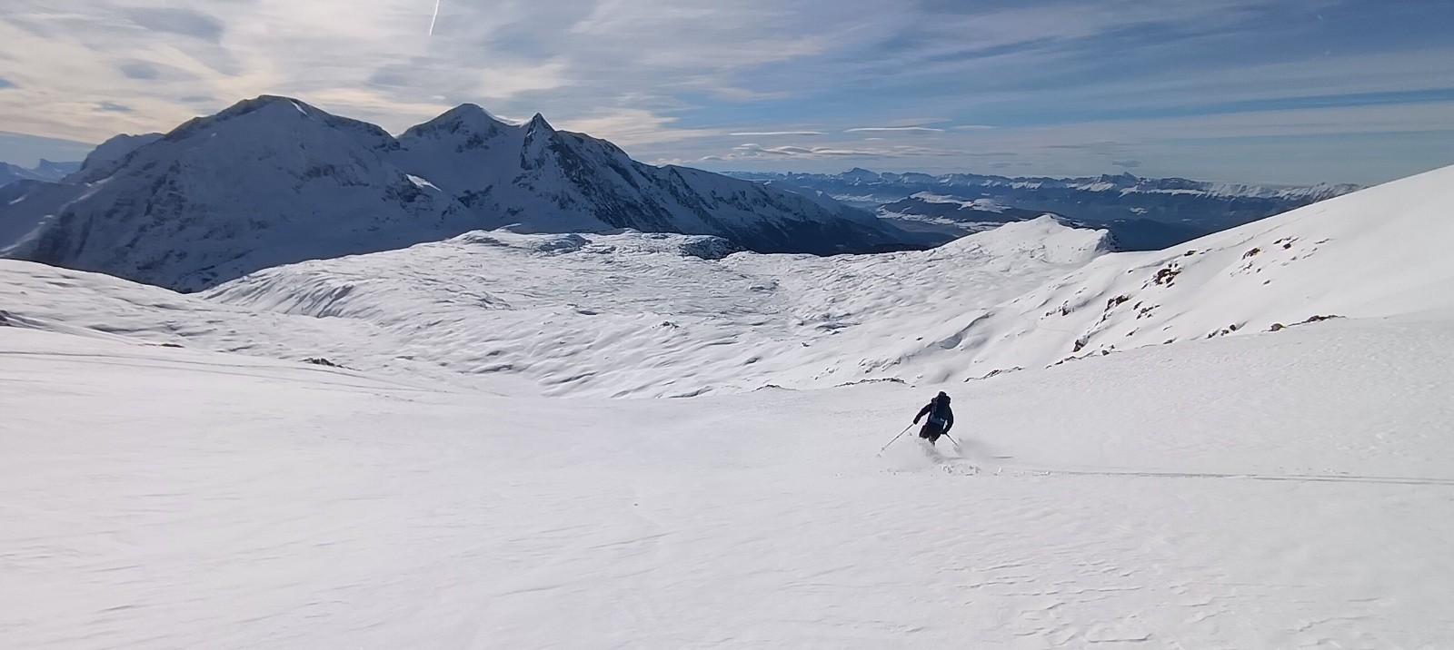 1 ère descente du sommet 