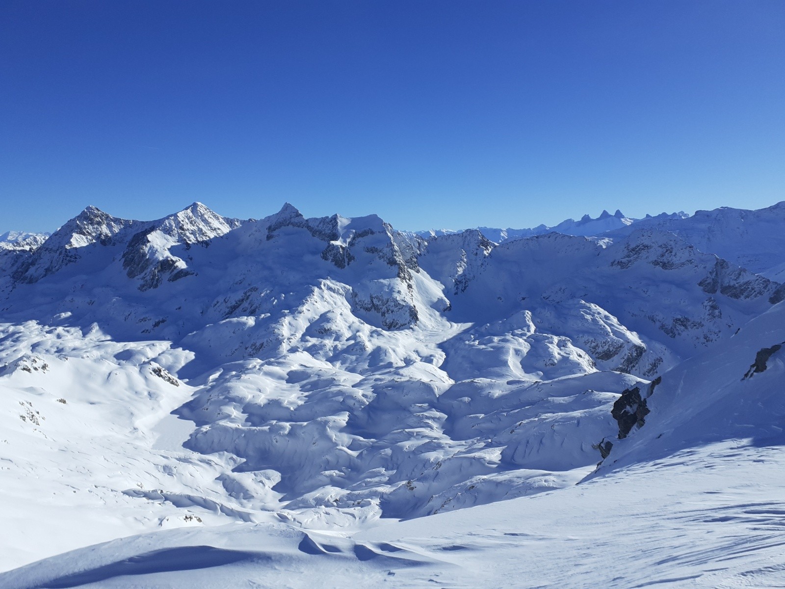 Vers les lacs des 7-Laux 