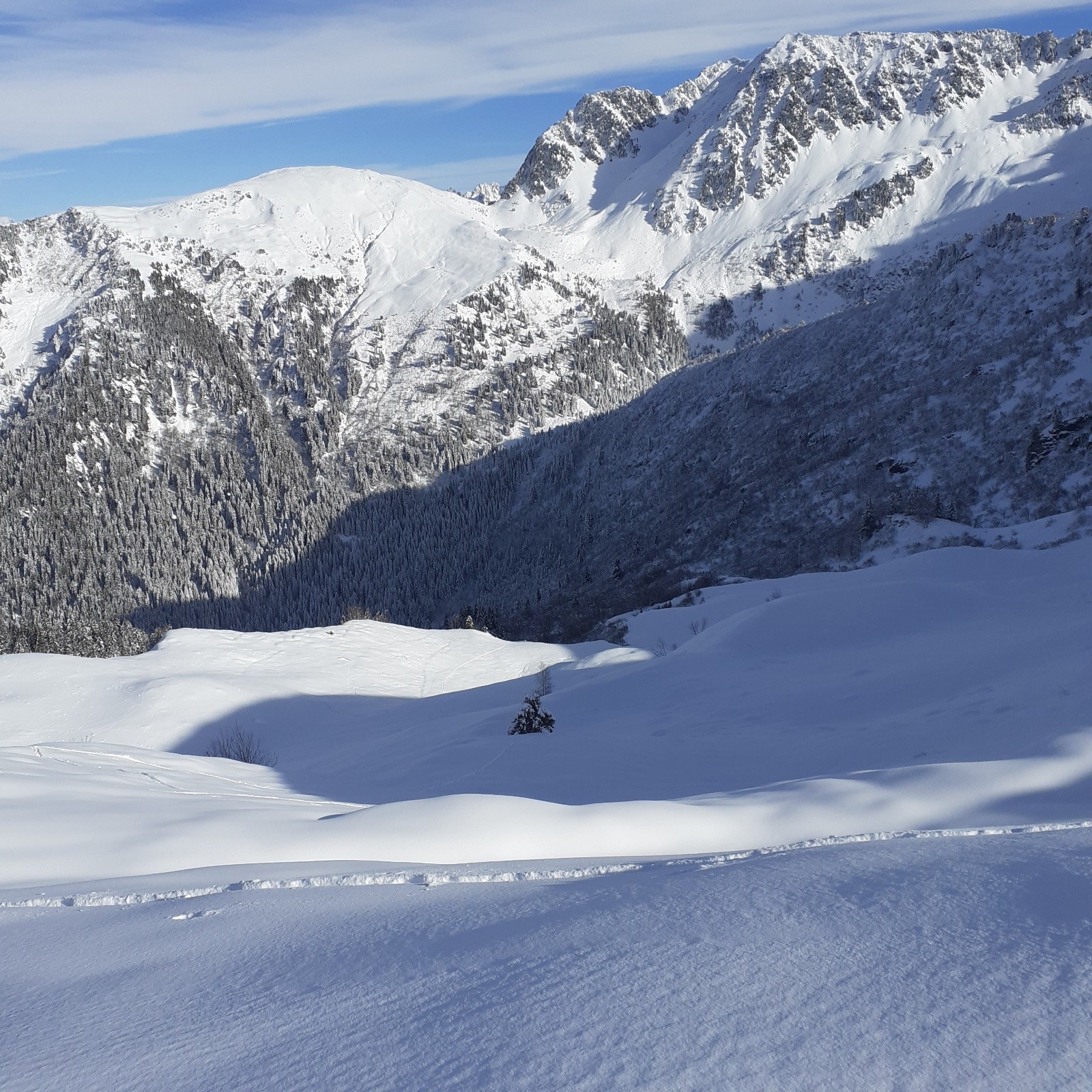Chapotet et Rogner, au dessus des sources du Gargoton