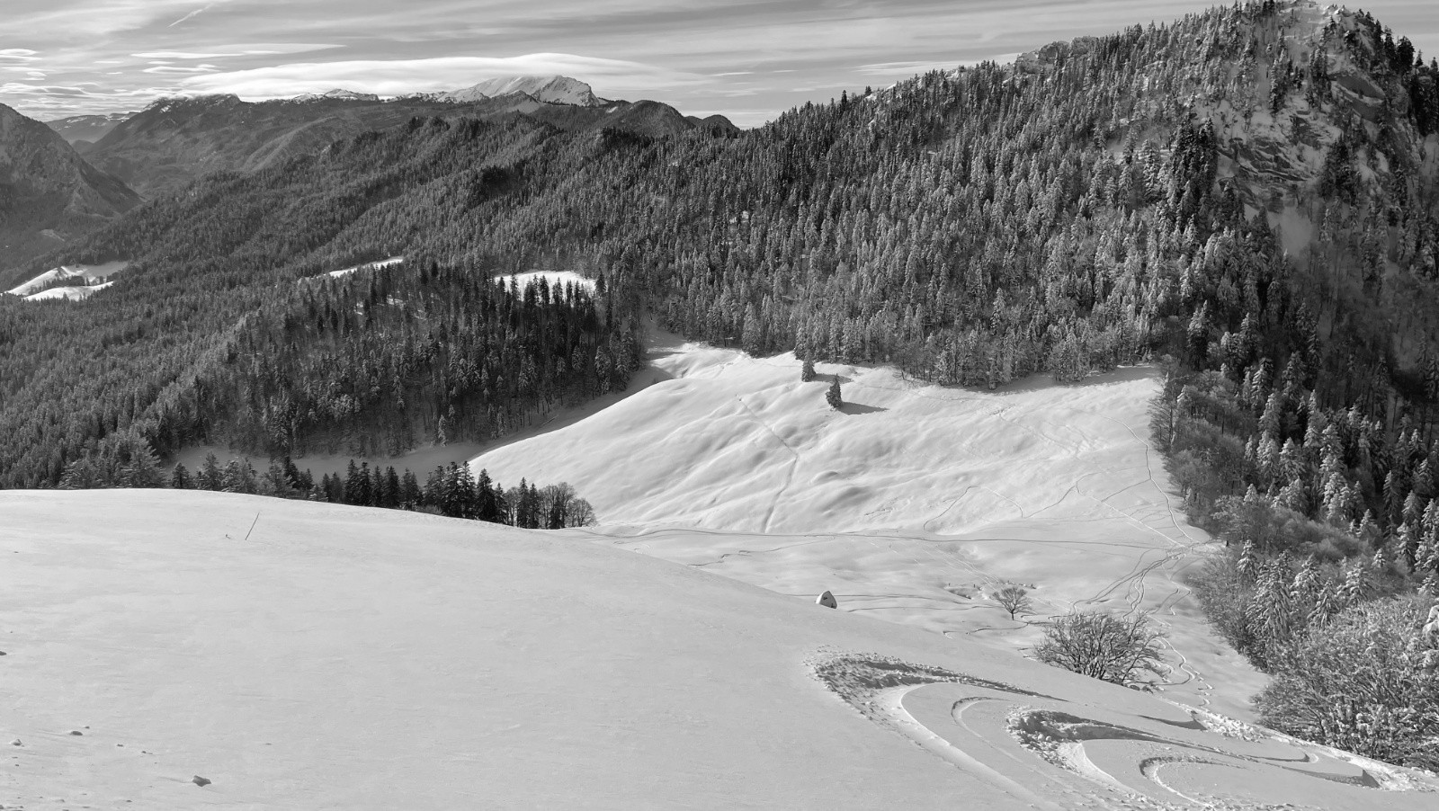 descente de la Prairie du Col