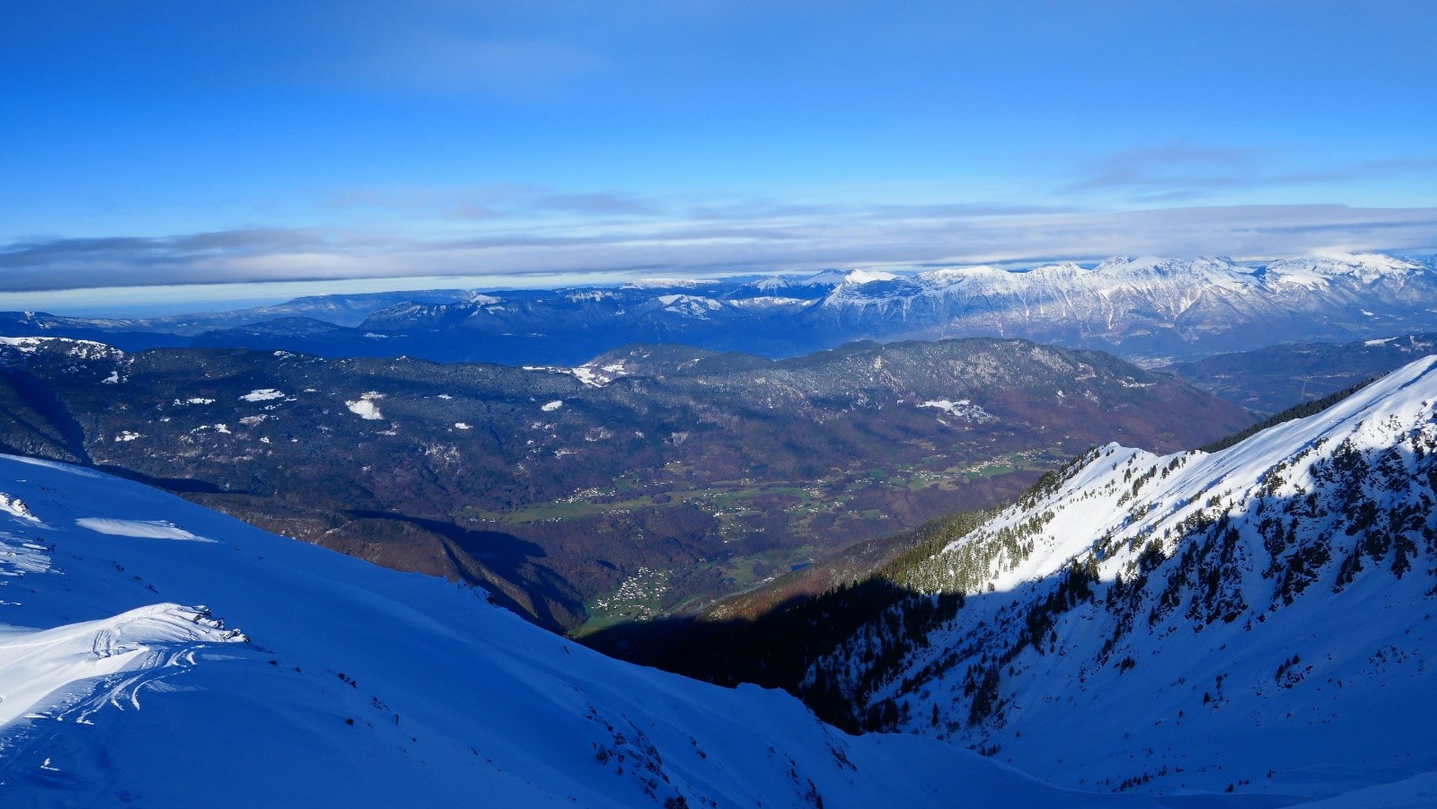  Côté verte vallée de Mau & Bauges.