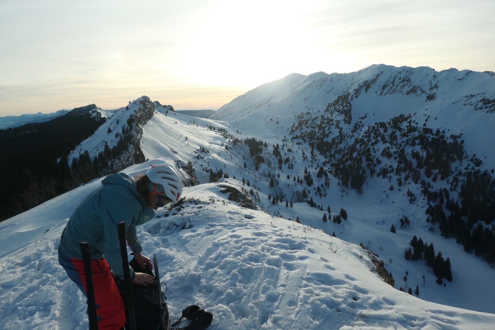 #36 Vue sur le sommet du jour Vue sur le sommet du jour