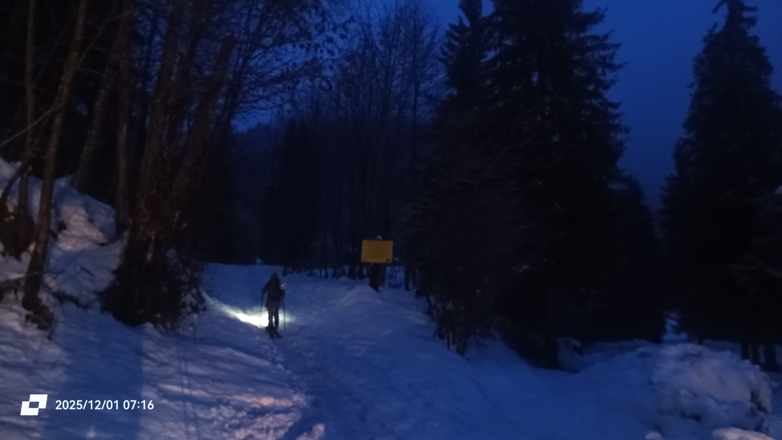 #1 Départ enneigé ! Départ enneigé !