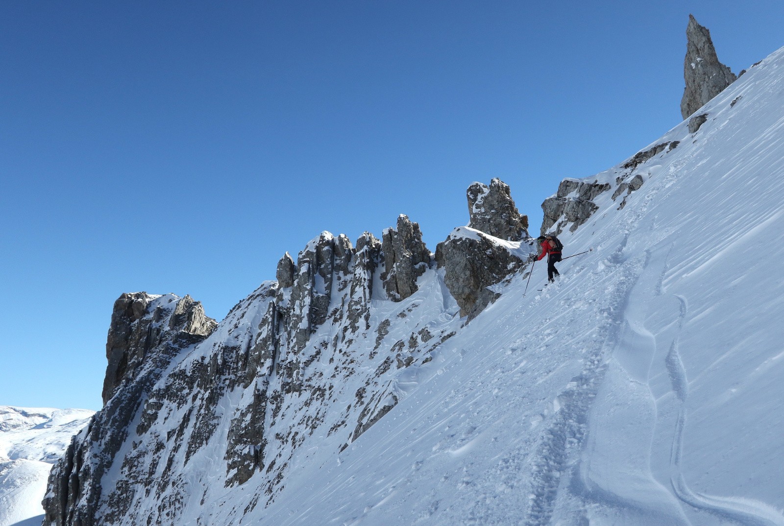 Crête du Vallon, versant Nord&nbsp;&nbsp;&nbsp;