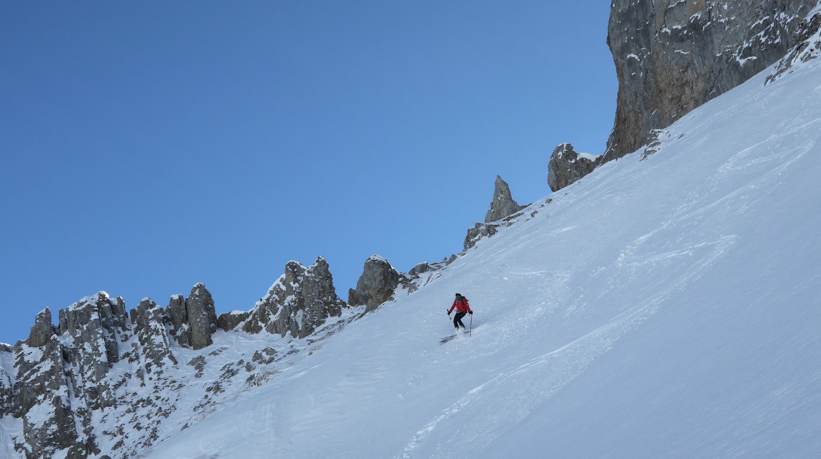 Crête du Vallon, versant Nord&nbsp;&nbsp;&nbsp;