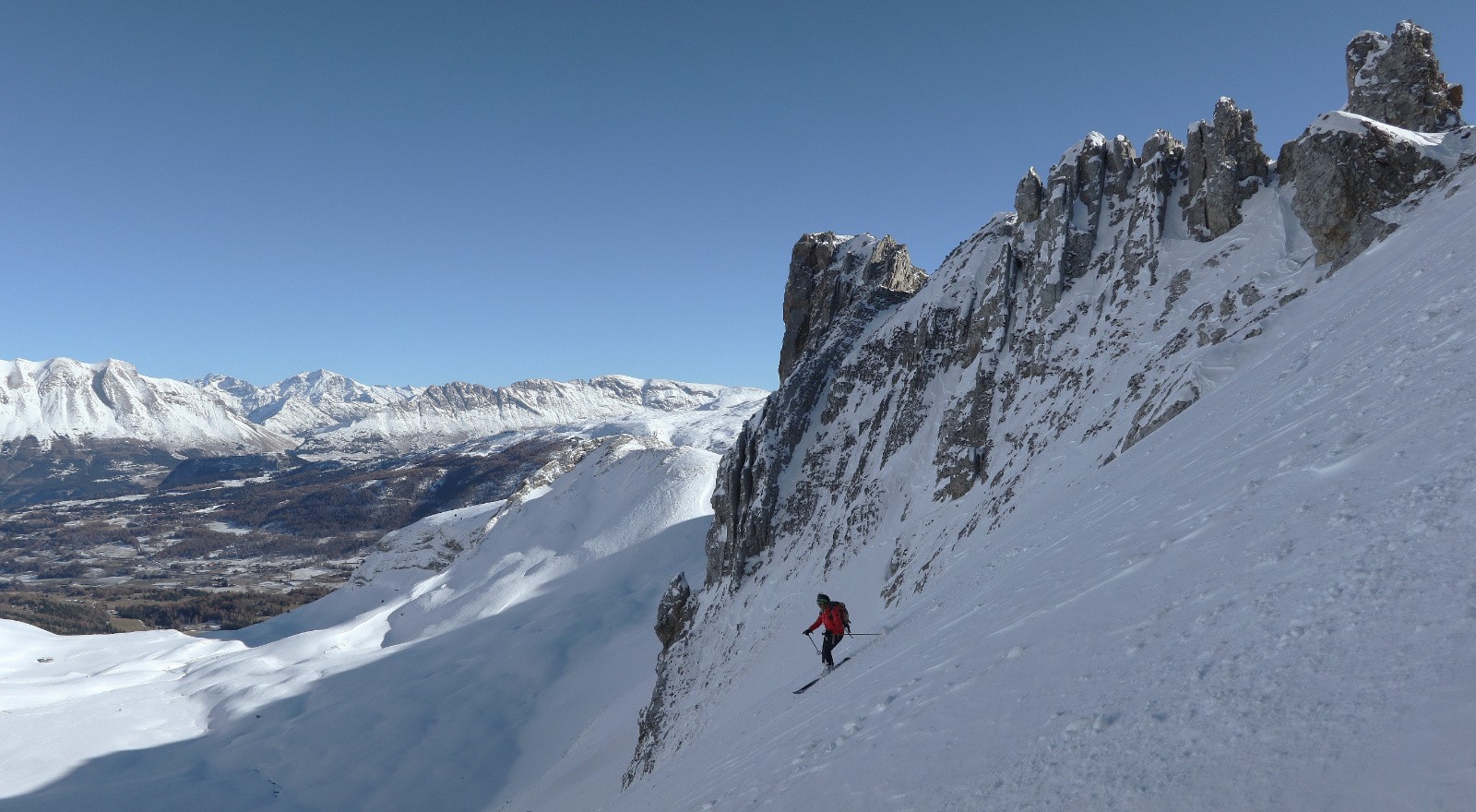 Crête du Vallon, versant Nord&nbsp;&nbsp;&nbsp;