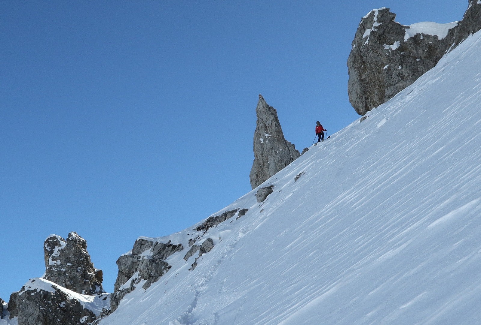 Crête du Vallon, versant Nord&nbsp;&nbsp;