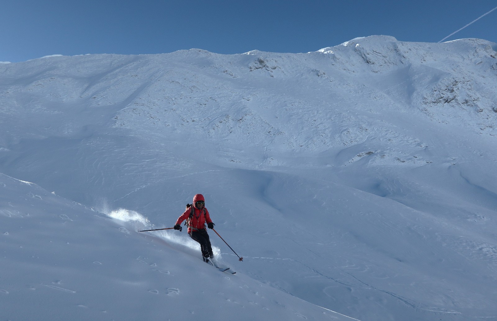 Descente dans le Vallon des Aiguilles&nbsp;