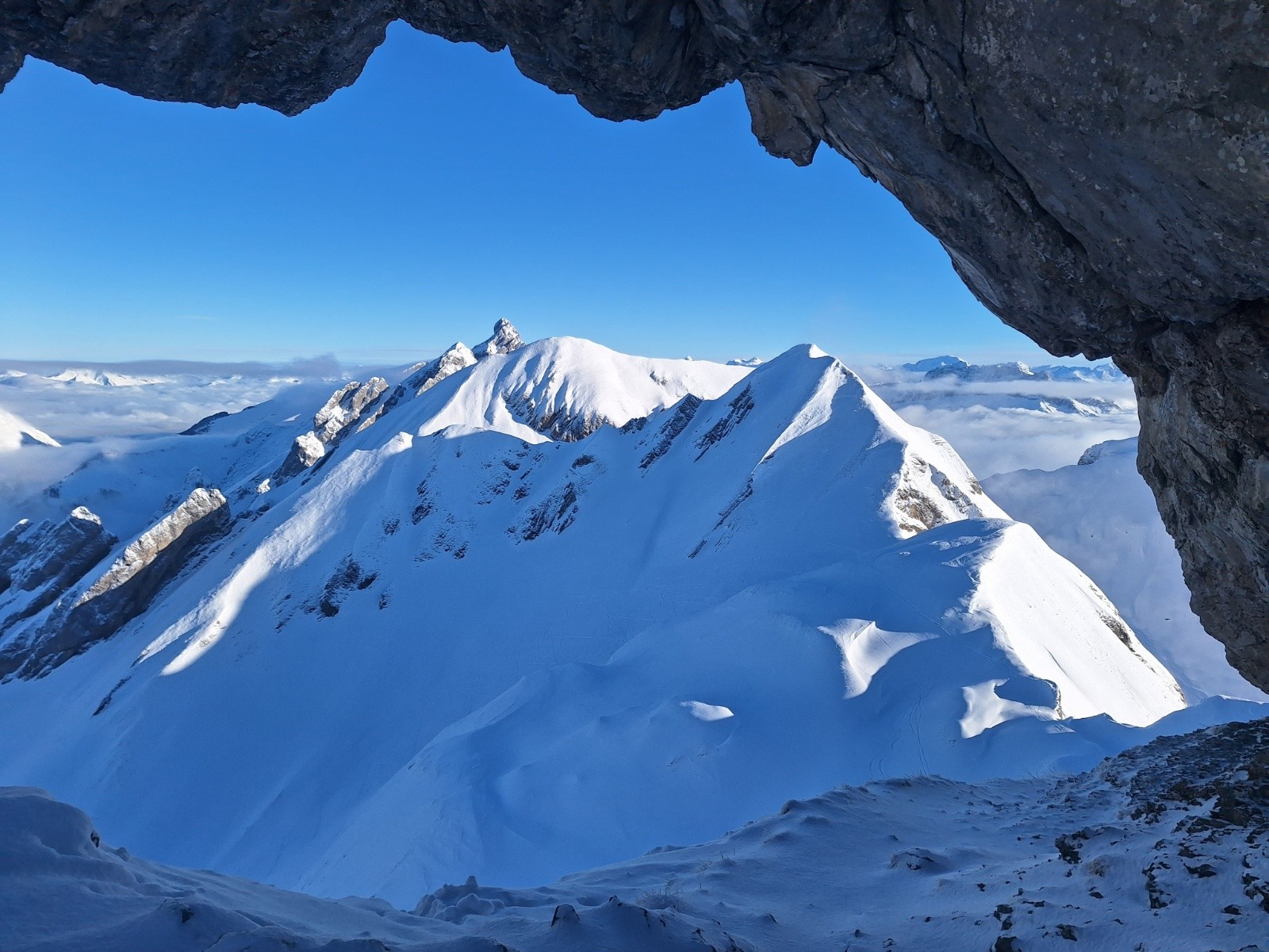 #1 Pointe Percée depuis le Trou de la Mouche Pointe Percée depuis le Trou de la Mouche