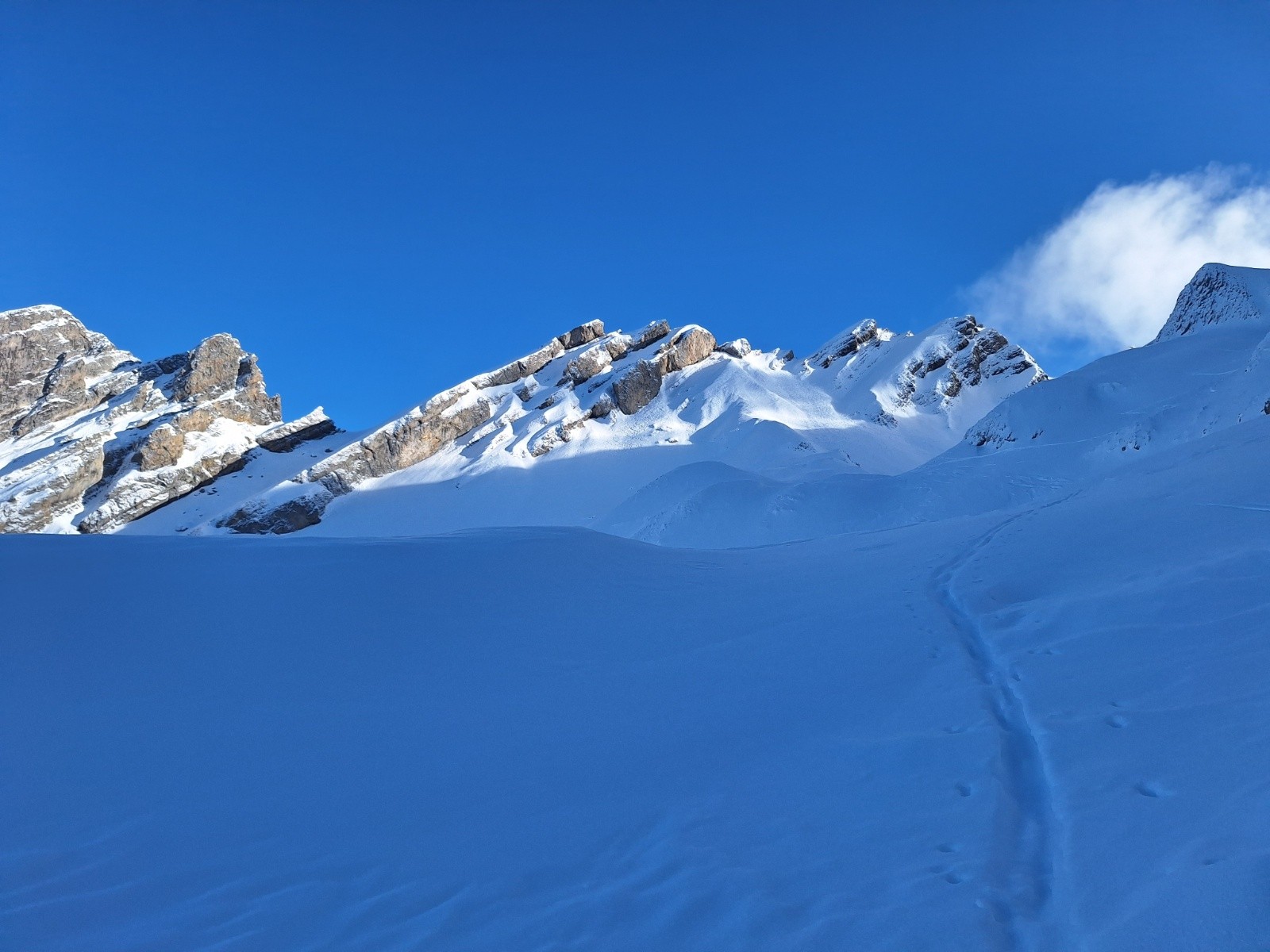 #6 Trou de la Mouche depuis la montée de Tête Pelouse Trou de la Mouche depuis la montée de Tête Pelouse
