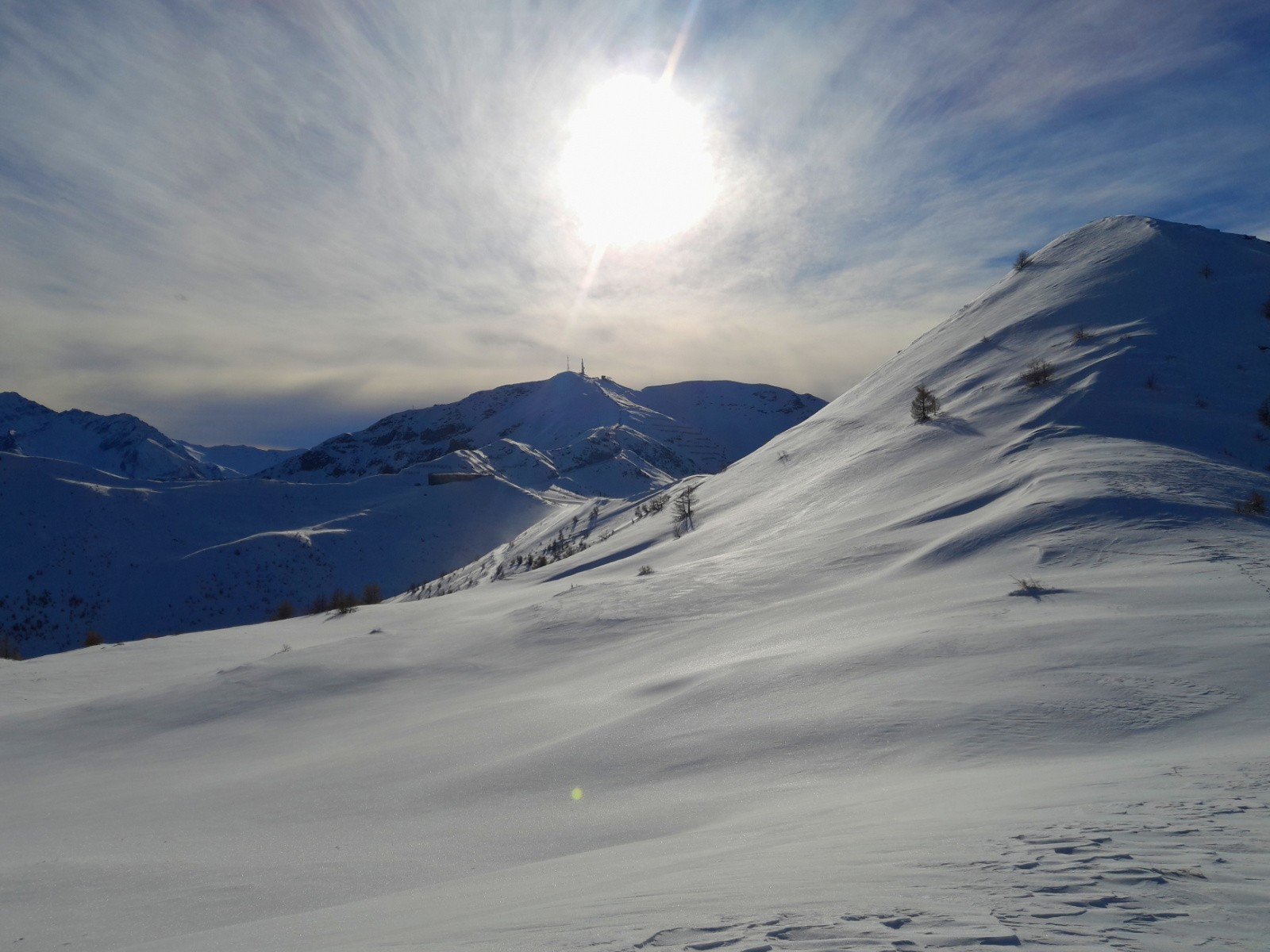 #19 Regard vers Sestrières et le Monte Fraiteve Regard vers Sestrières et le Monte Fraiteve