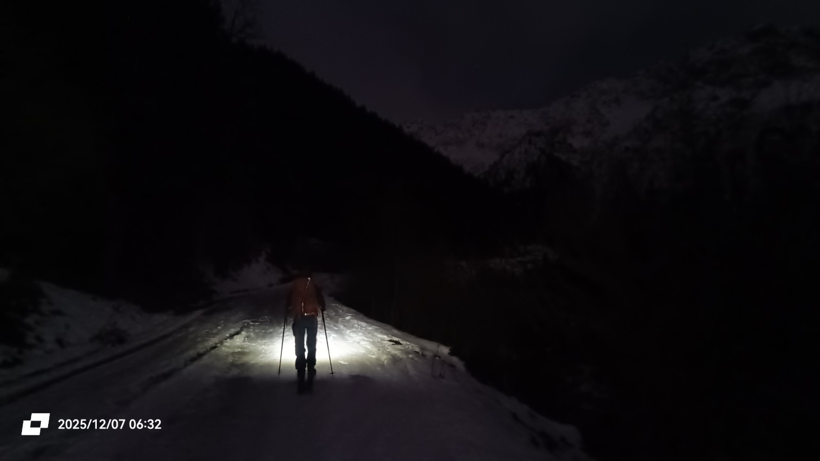 #1 Départ nocturne pour profiter du temps sec Départ nocturne pour profiter du temps sec