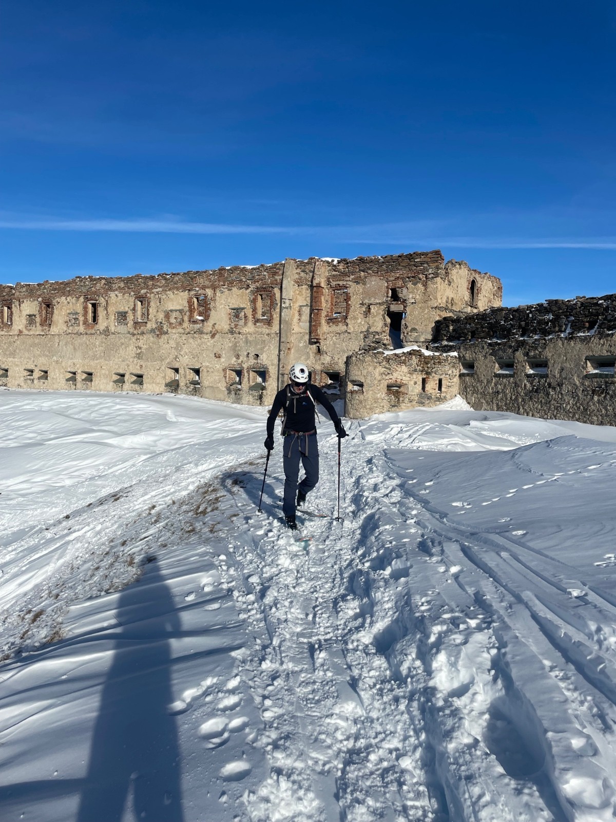  Dernière montée au fort alto/ central par la piste de Limonetto 
