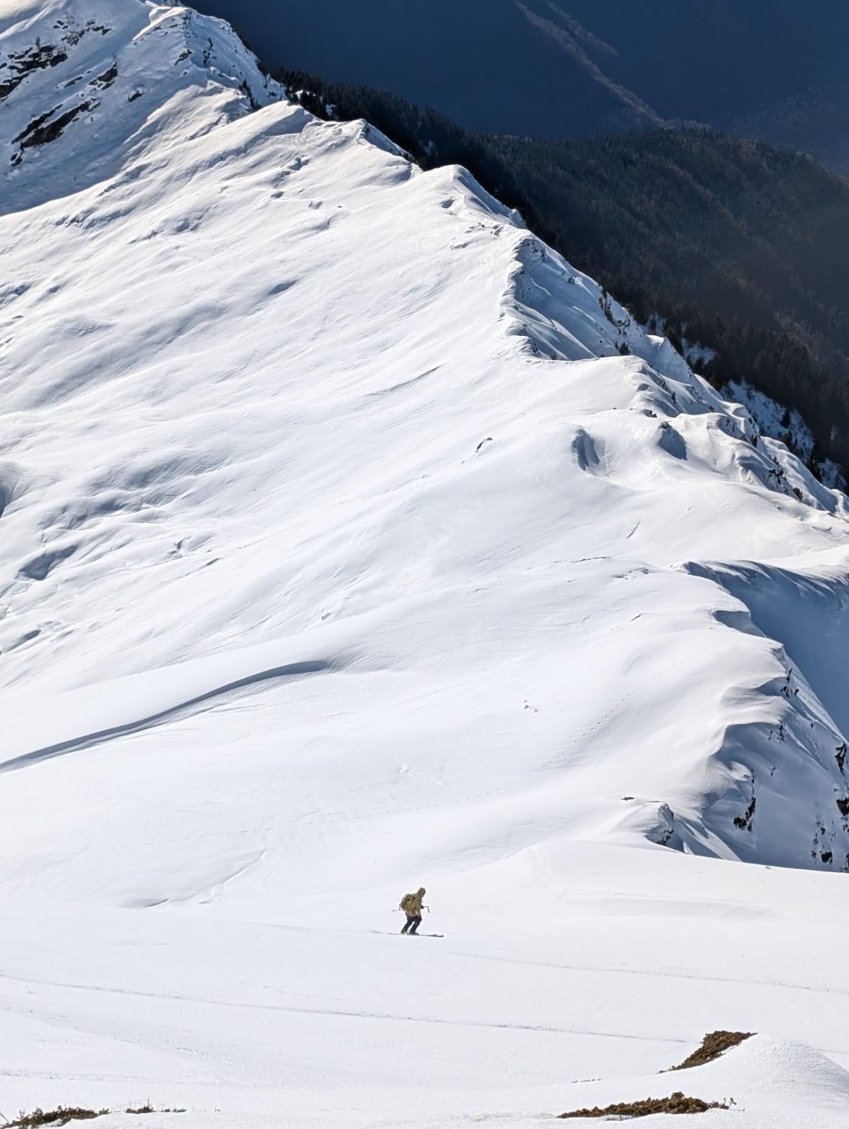 #7 Belle descente panoramique par la crête Belle descente panoramique par la crête