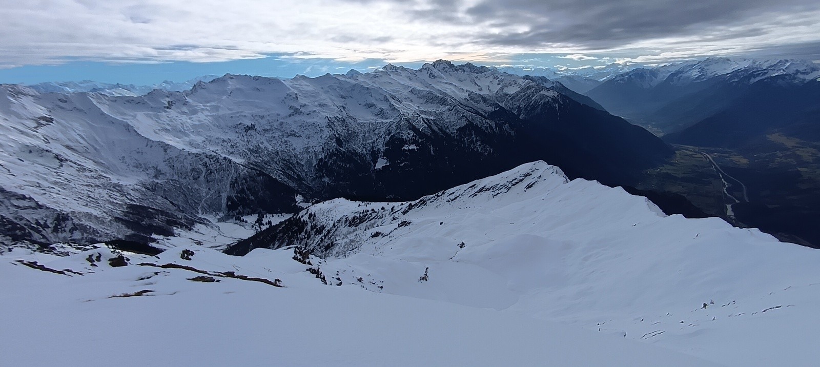 #8 Lac Noir, le voile nuageux va nous gâcher un peu la descente Lac Noir, le voile nuageux va nous gâcher un peu la descente