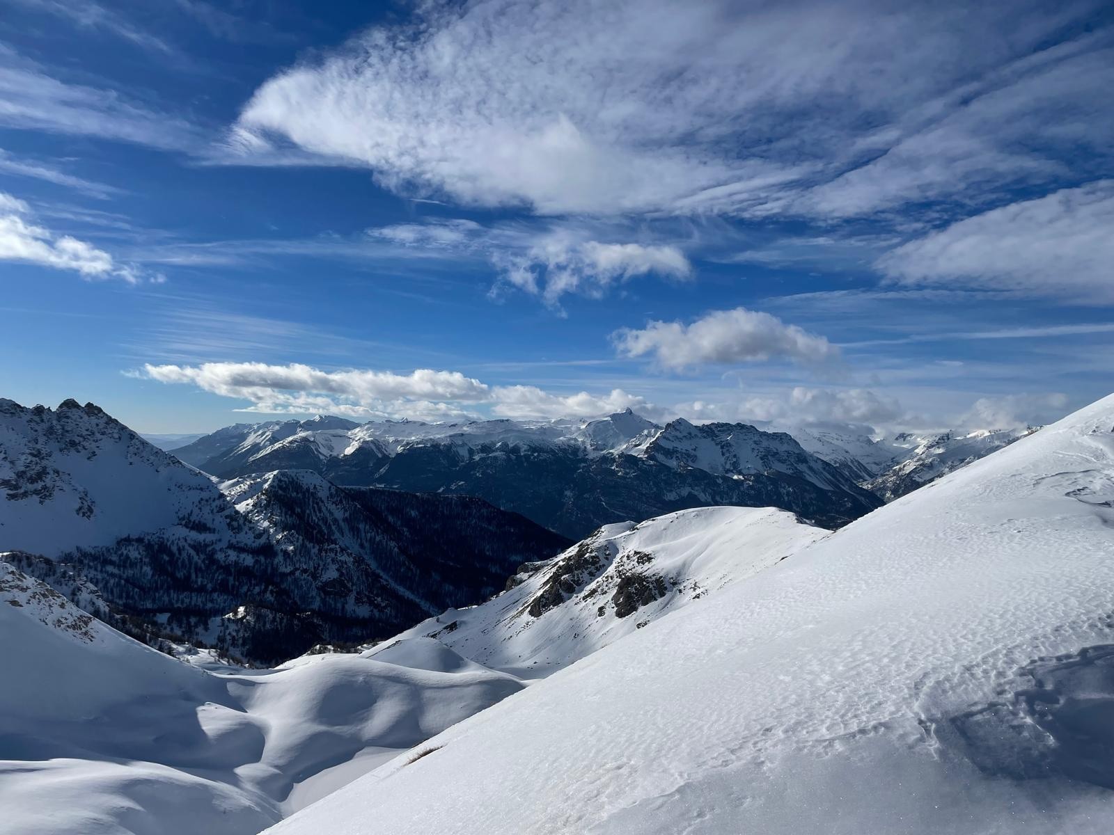 #5 Les sommets à l Les sommets à l'ouest de la Durance.
