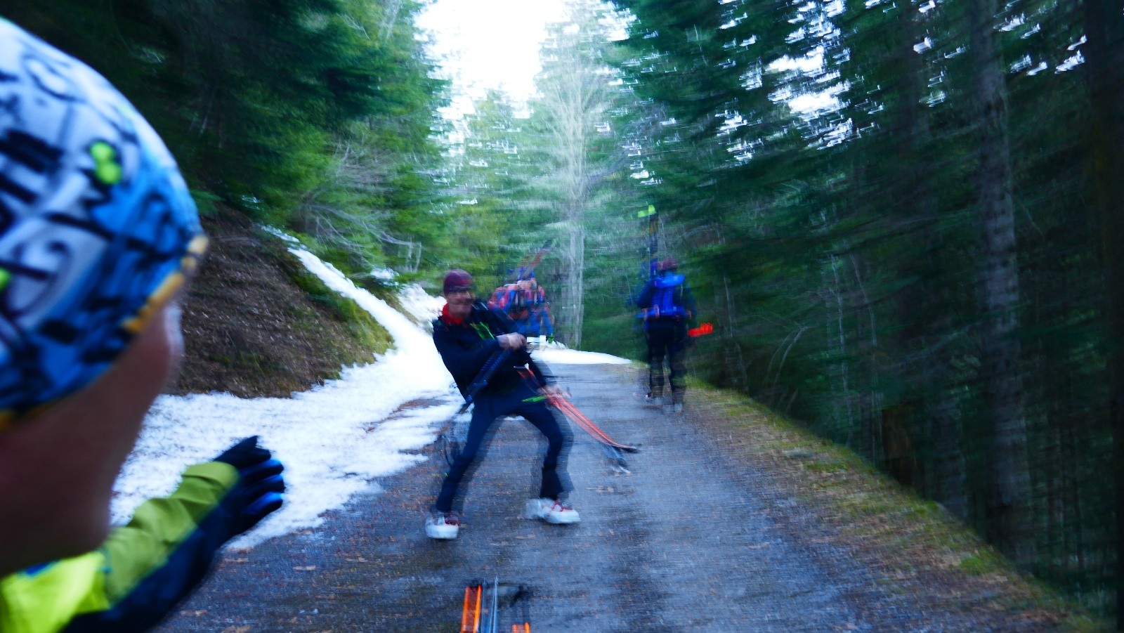 100m de portage... troublant pour ce début de journée!🫣