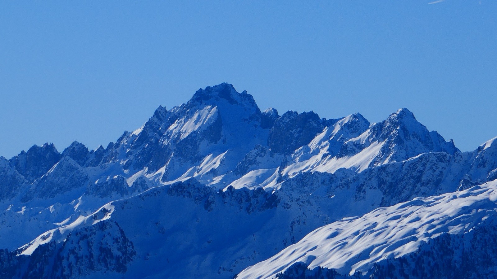 Grand pic de Lauzière et son glacier...