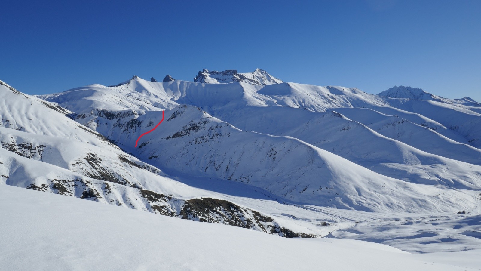 #5 Descente pour rejoindre le torrent de Valfredene Descente pour rejoindre le torrent de Valfredene