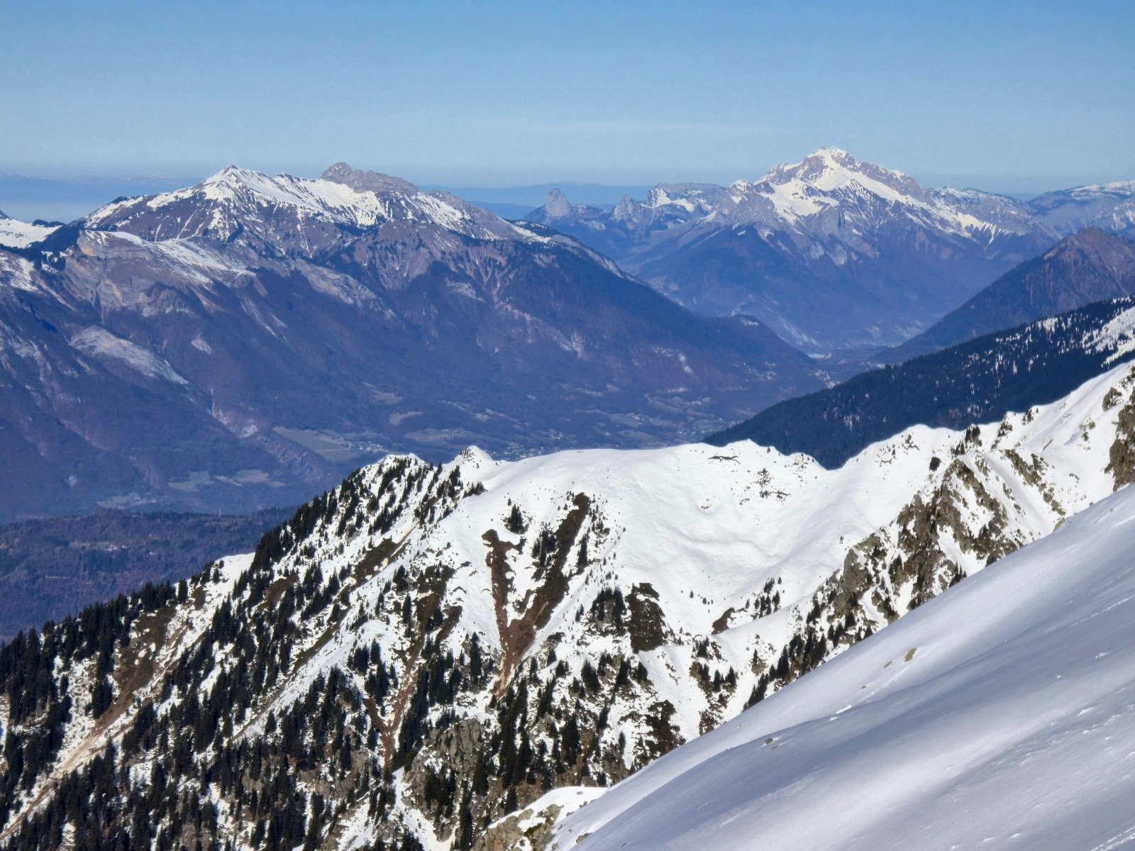 #4 Du Col Vue vers le nord. Du Col Vue vers le nord.
