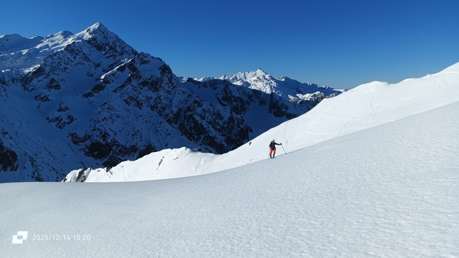 Belle neige de printemps&nbsp; 