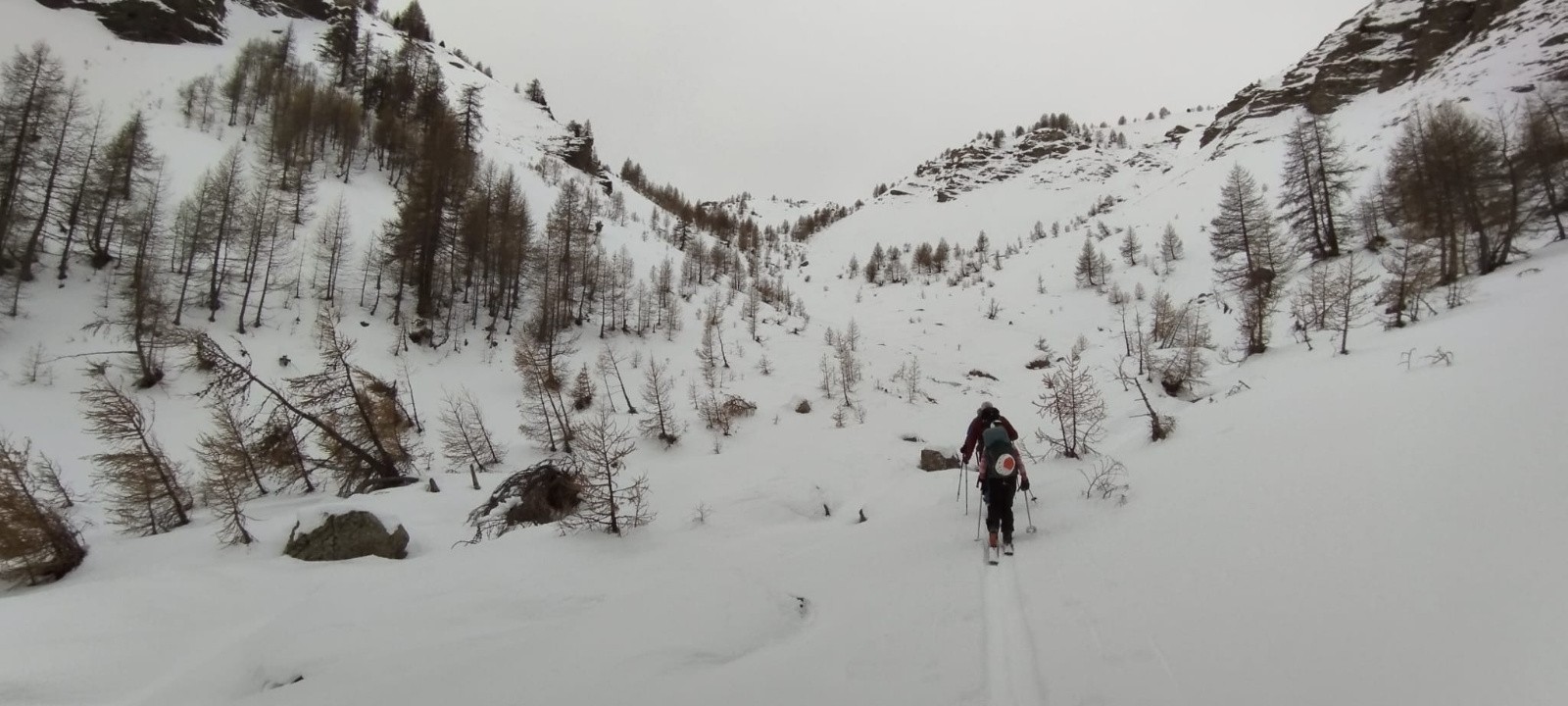 #1 Torrent de l Torrent de l'Alp; enneigement bien faible