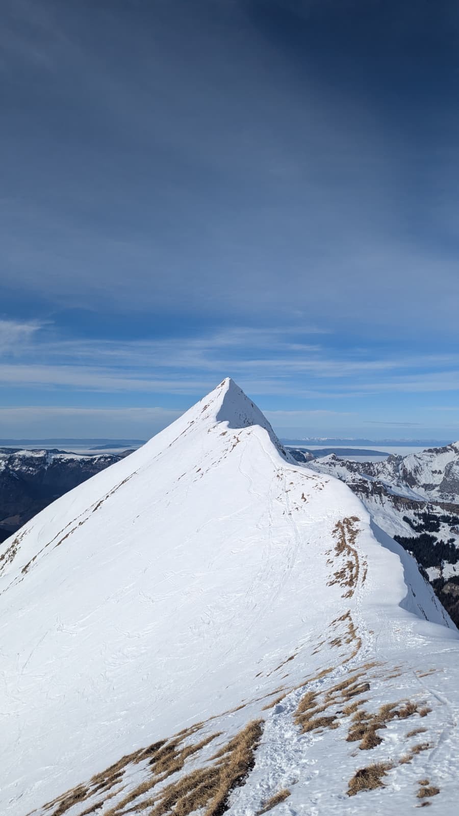 #4 Crête pelée entre l Crête pelée entre l'Ambrevetta et Tardevant, mais sans grosse corniche