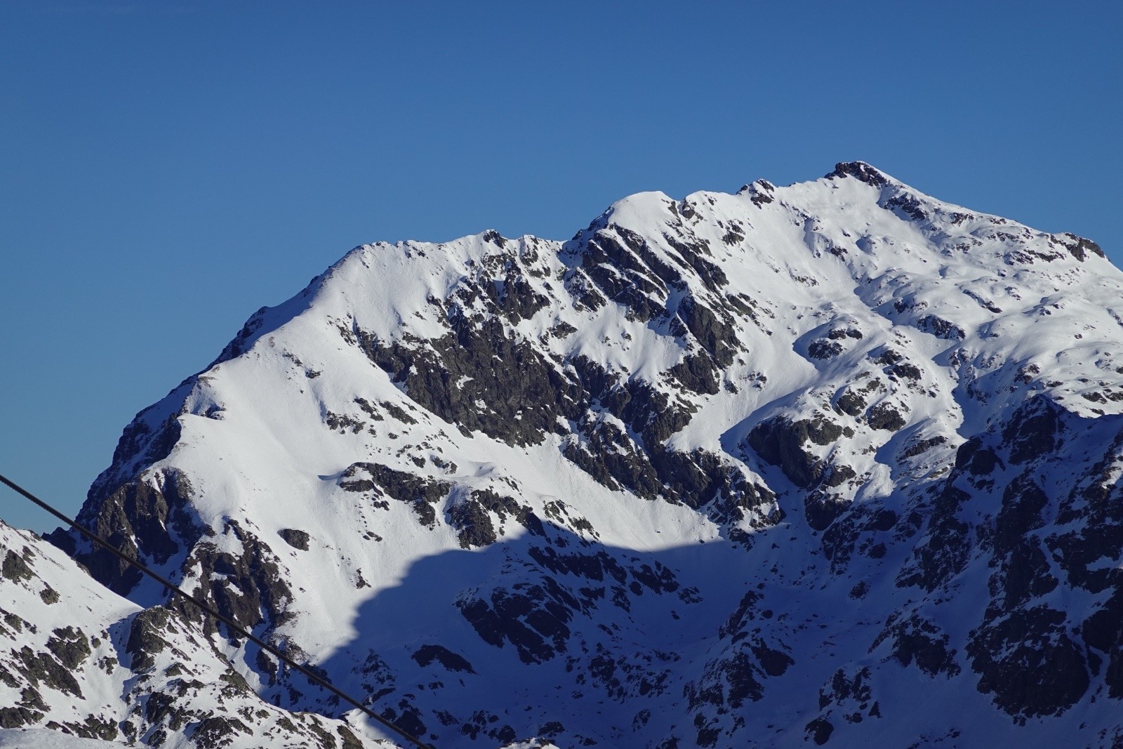 #10 L L'arête qui était au programme et que je n'ai jamais skiée