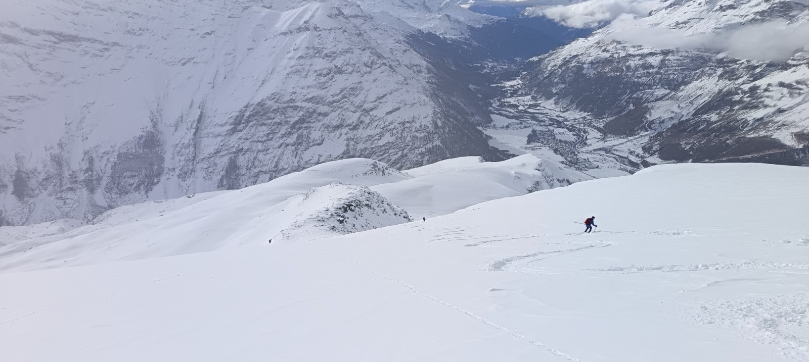#10 Bessans puis Val Cenis en fond de vallée, descente médiocre Bessans puis Val Cenis en fond de vallée, descente médiocre