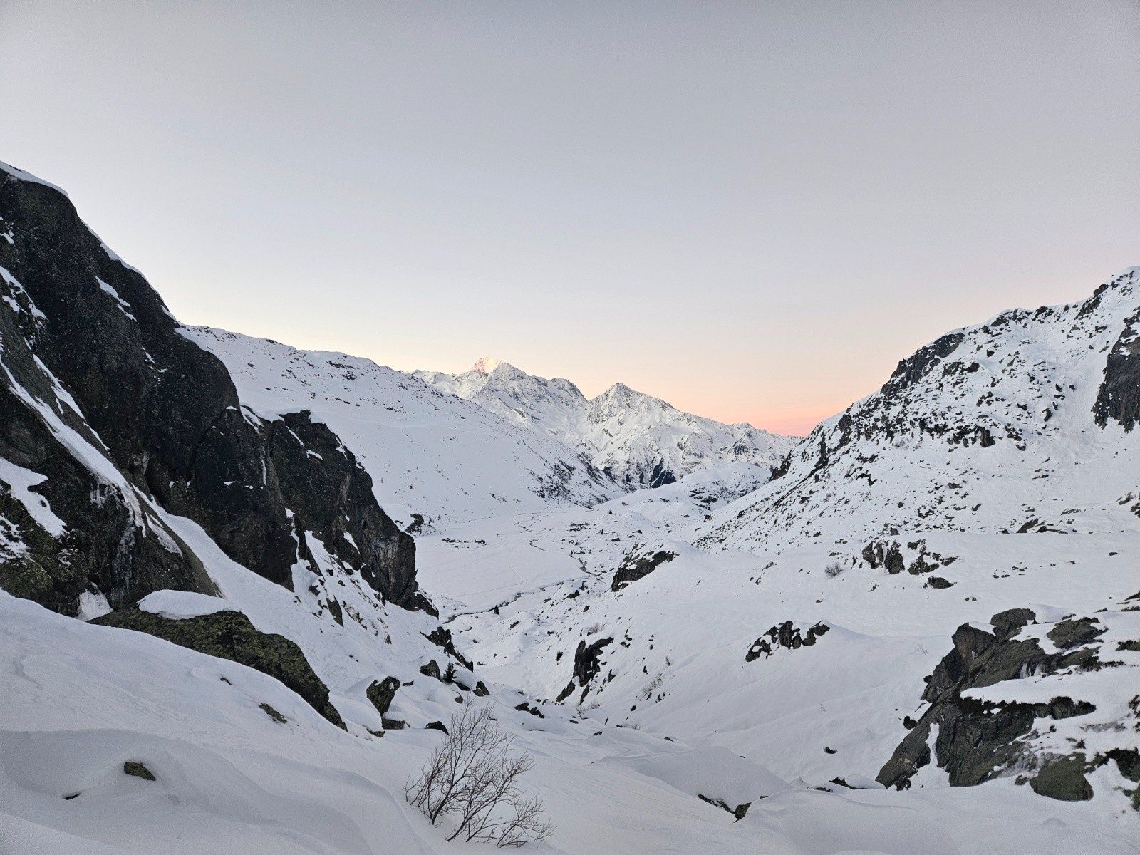 Levée de soleil Mont Pourri&nbsp;