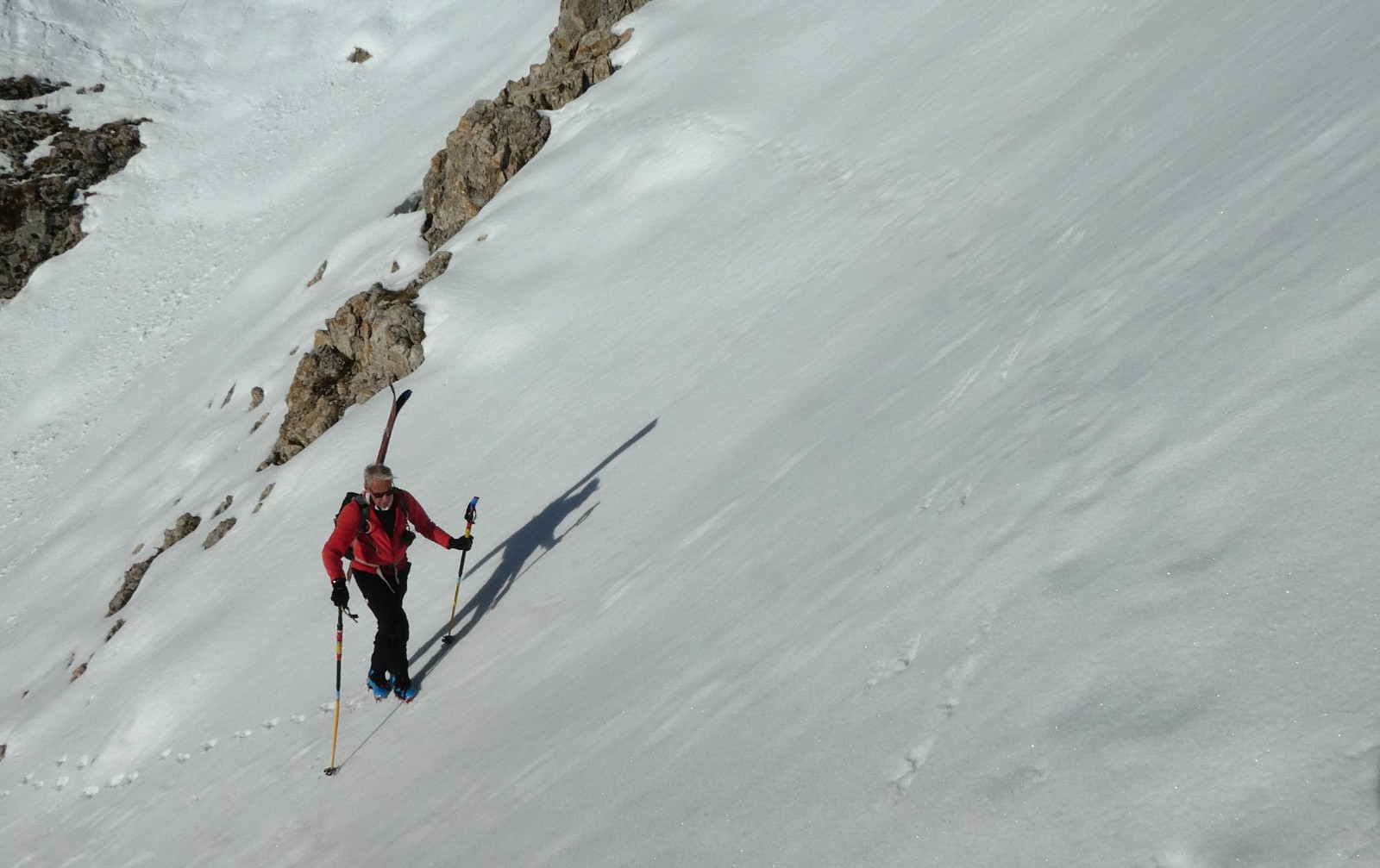 Crête d'Oriol, versant Sud&nbsp;&nbsp;(Photo Isa)