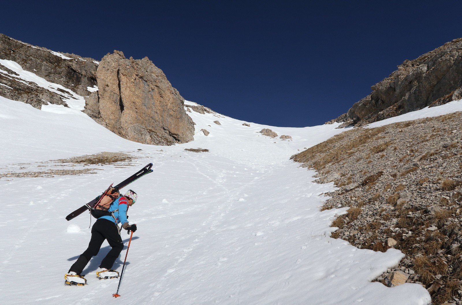 Crête d'Oriol, versant Sud&nbsp;&nbsp;