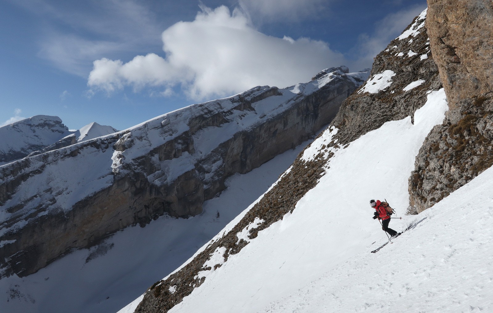 Crête d'Oriol, versant Sud&nbsp;