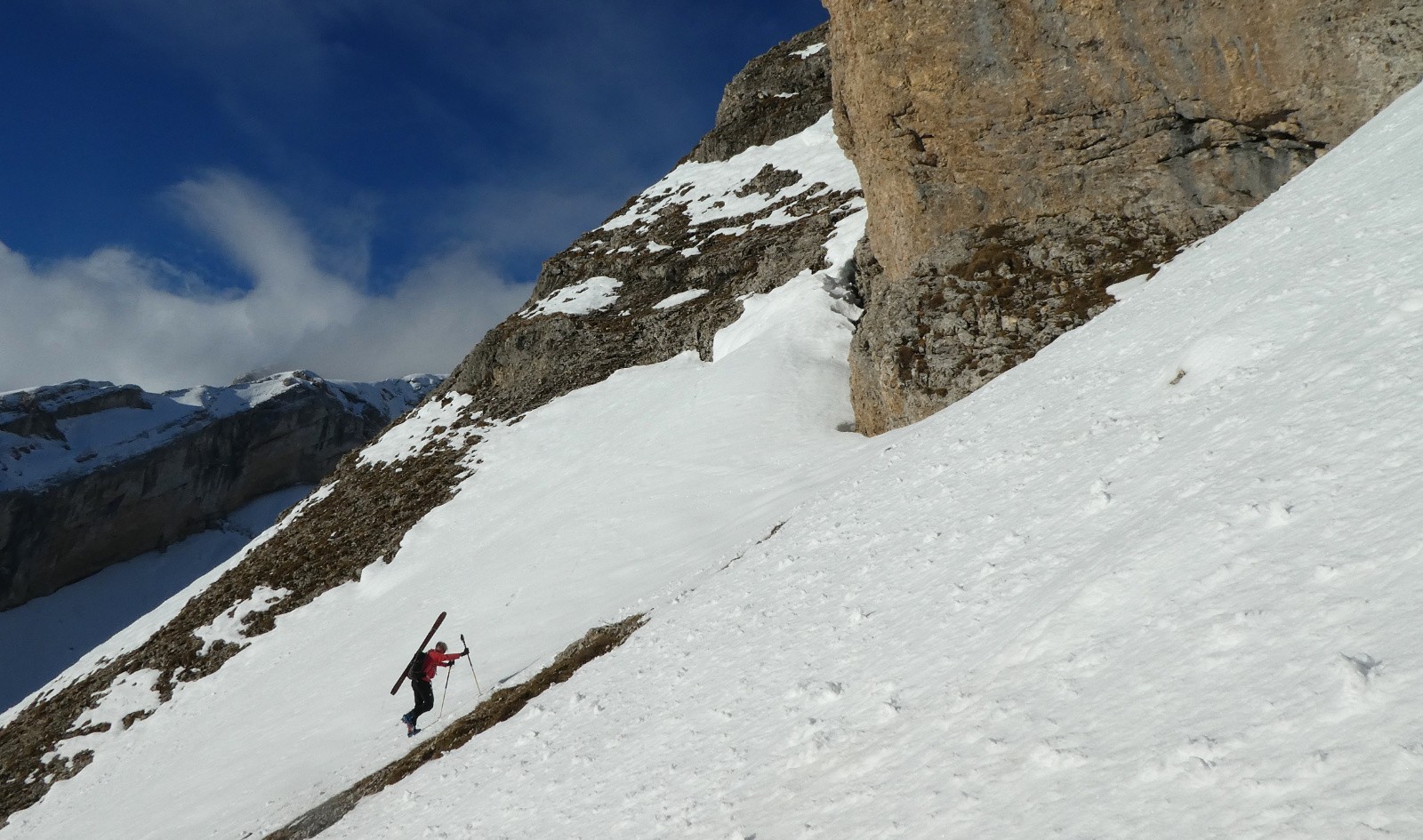 &nbsp;Crête d'Oriol, versant Sud (Photo Isa)
