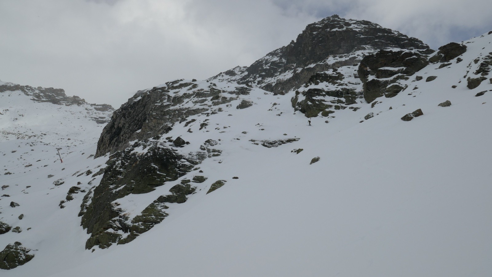 Montée finale avant le col