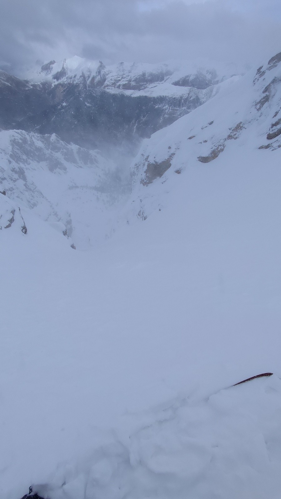 Vue d'en haut, jour blanc