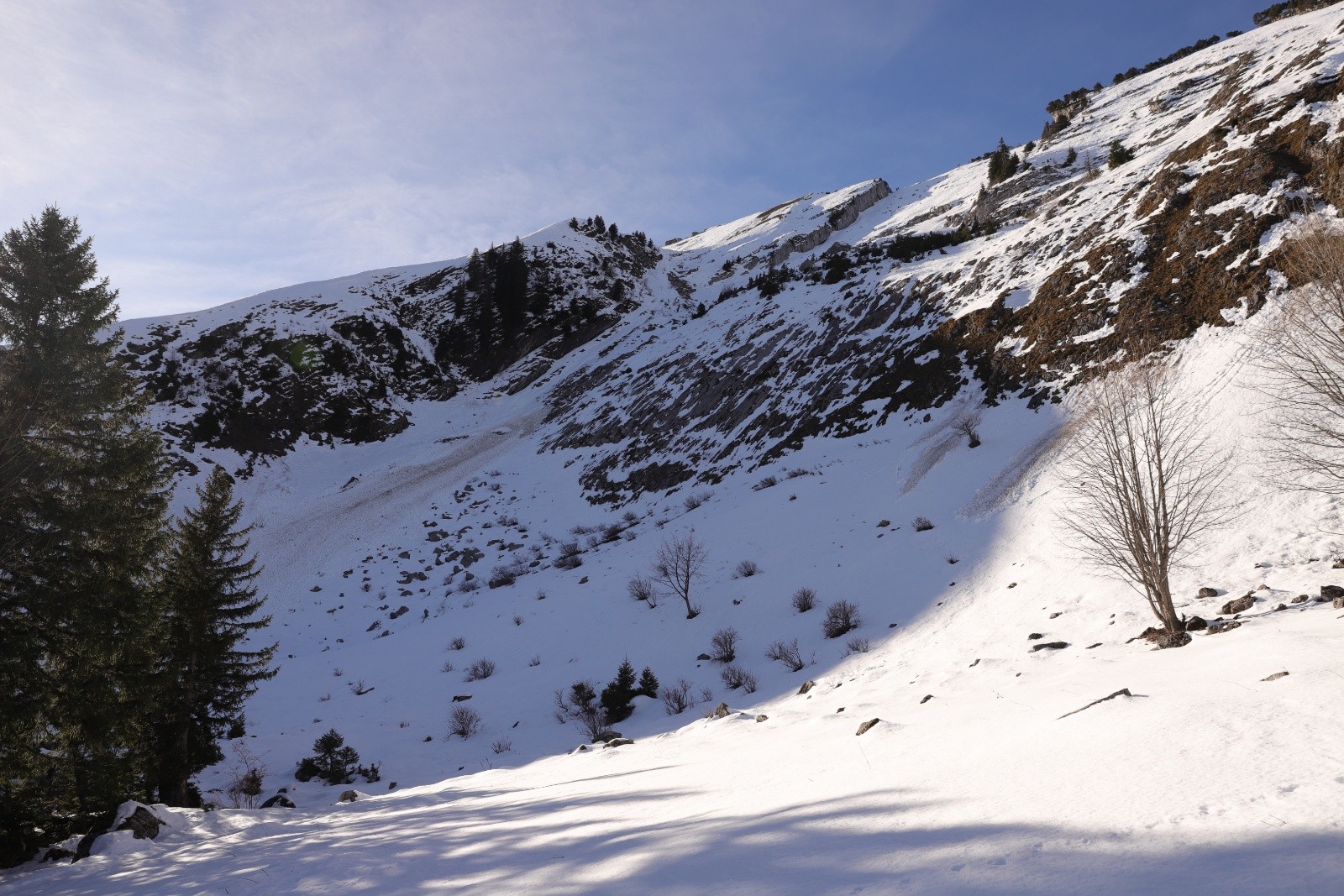 &nbsp;Le replat sous la Combe aux Chevaux