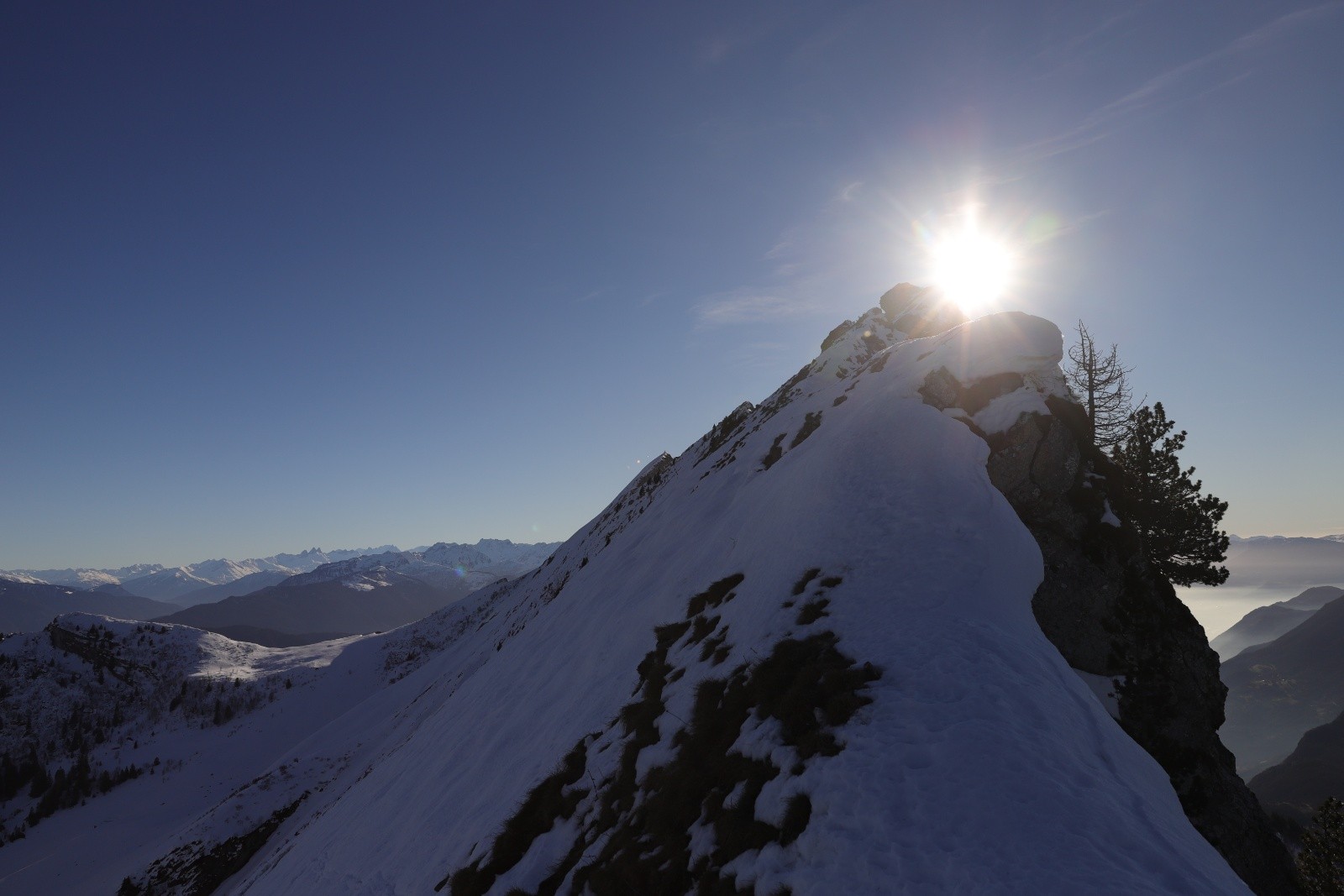 En direction de la Dent d'Arclusaz, mais je n'ai pas poursuivi&nbsp;