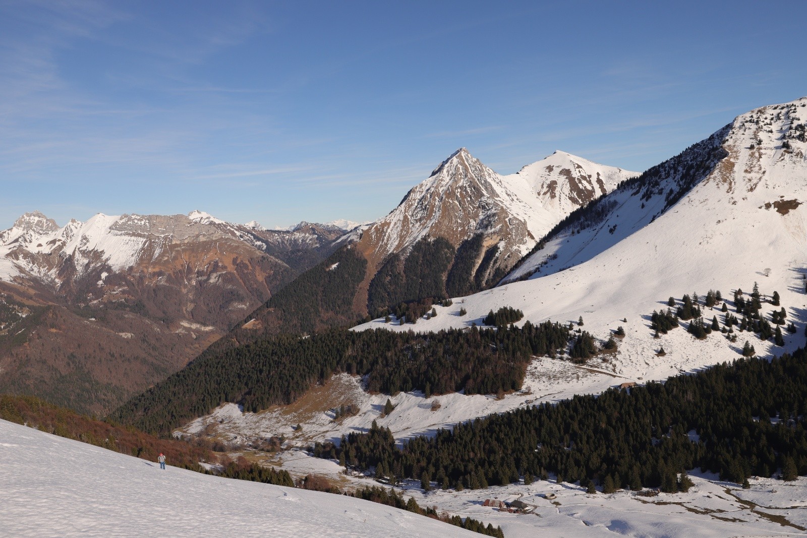 Mont Pécloz et Mont d'Arménaz&nbsp;