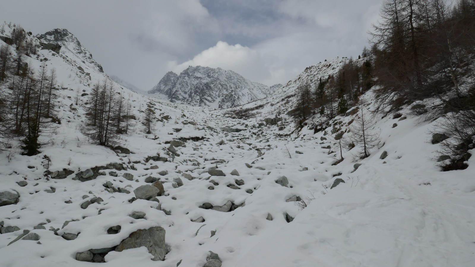 Enneigement au départ