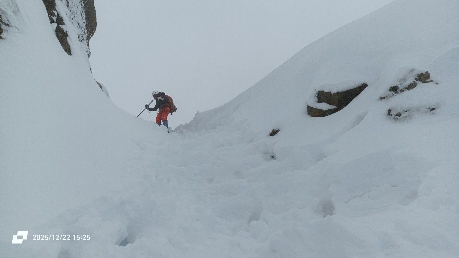 Côté nord : entrée du Petit Davin 